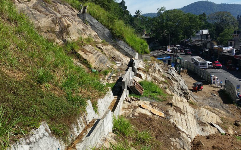 Landslide Mitigation Of Peradeniya- Stage II,